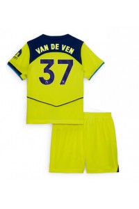 Tottenham Hotspur Micky van de Ven #37 Babyklær Tredje Fotballdrakt til barn 2025-26 Korte ermer (+ Korte bukser)